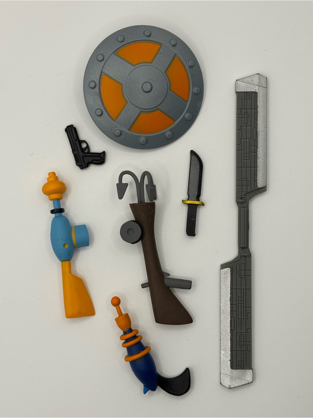 Mixed Action Figure Accessories Lot Multiple Franchises